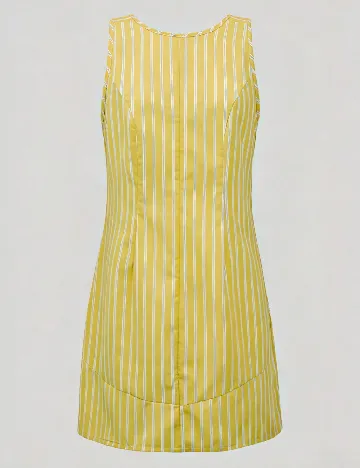 Rochie scurta SHEIN, galben