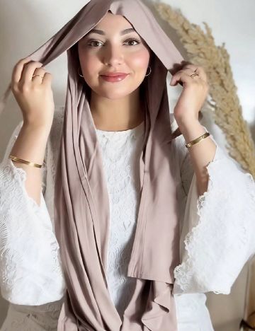 Esarfa SHEIN, crem
