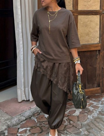 Bluza SHEIN, maro