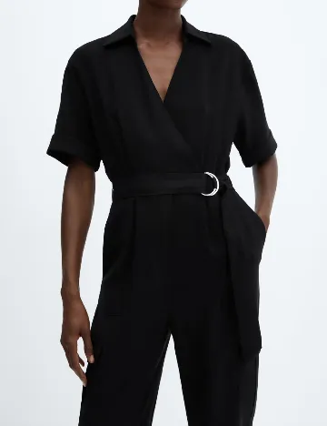Salopeta Mango, negru