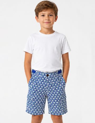 Pantaloni scurti Zara, albastru