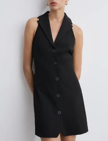Rochie scurta Mango, negru