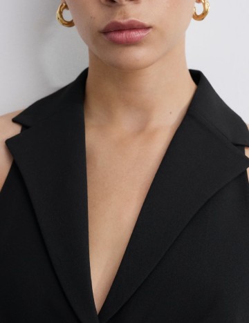 Rochie scurta Mango, negru
