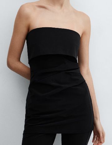 Top Mango, negru