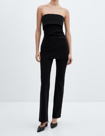 Top Mango, negru