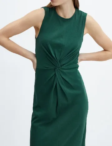 Rochie medie Mango, verde