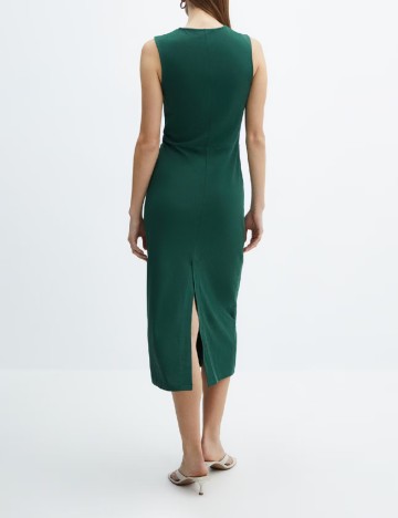 Rochie medie Mango, verde