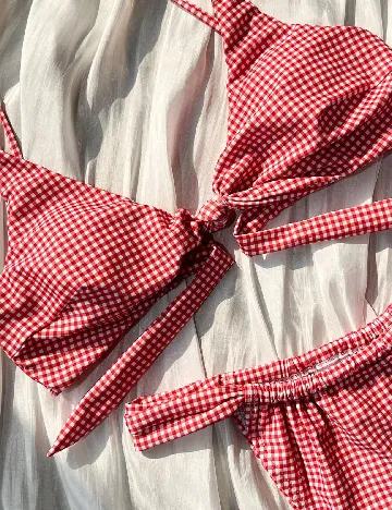 Costum de baie SHEIN, rosu