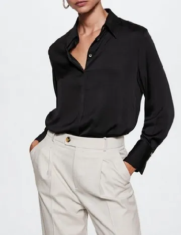 Camasa Mango, negru