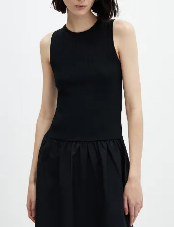 Rochie lunga Mango, negru