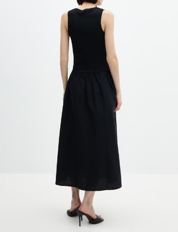 Rochie lunga Mango, negru