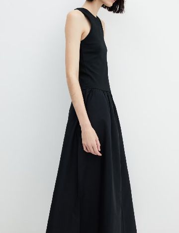 Rochie lunga Mango, negru