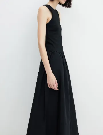 Rochie lunga Mango, negru