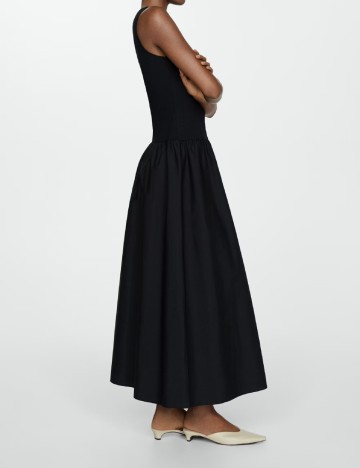 Rochie lunga Mango, negru