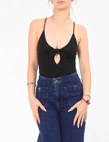Body Bershka, negru