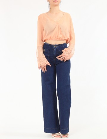 Bluza Bershka, portocaliu