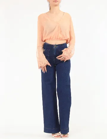 Bluza Bershka, portocaliu