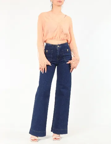 Bluza Bershka, portocaliu