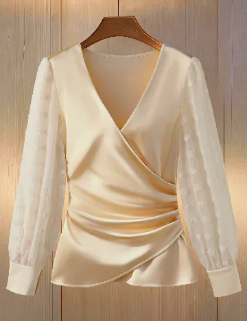 Bluza SHEIN, crem