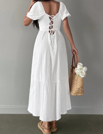 Rochie lunga SHEIN, alb