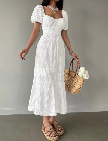 Rochie lunga SHEIN, alb