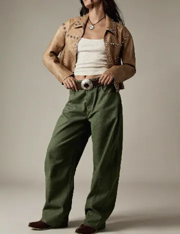 Blugi Missguided, verde