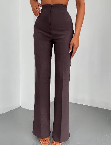 Pantaloni SHEIN, maro