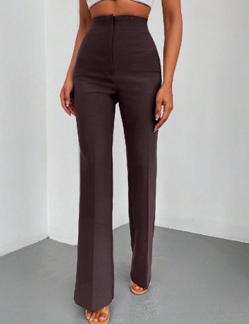 Pantaloni SHEIN, maro