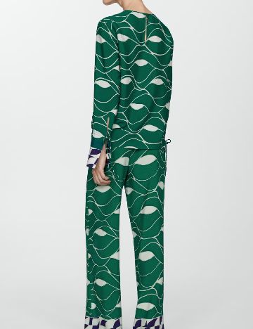 Bluza Mango, verde