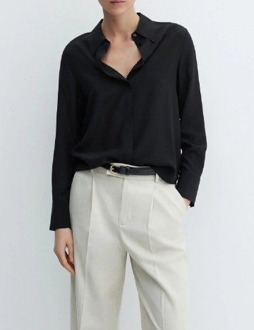 Camasa Mango, negru