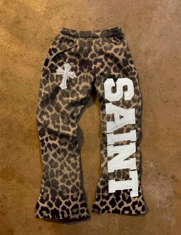 Pantaloni SHEIN, animal print