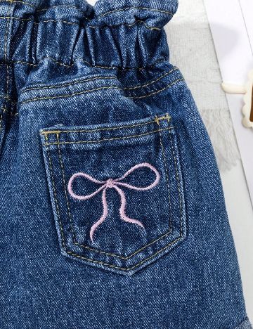 Pantaloni scurti Shein Kids, albastru