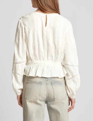 Bluza Mango, ecru