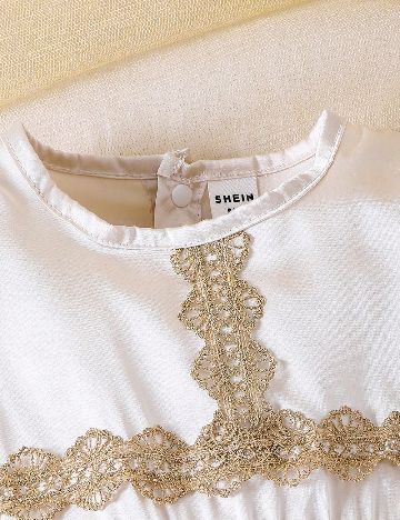 Rochie Shein Kids, ecru