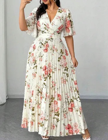 Rochie lunga SHEIN CURVE, floral