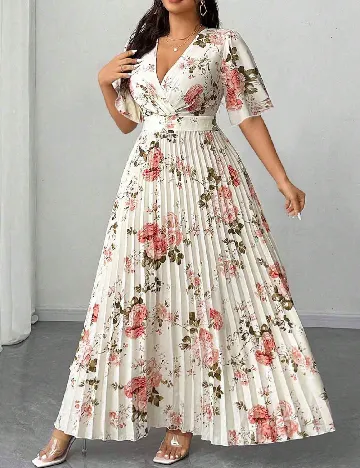 Rochie lunga SHEIN CURVE, floral