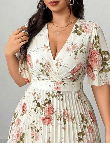 Rochie lunga SHEIN CURVE, floral