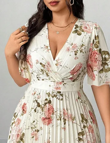 Rochie lunga SHEIN CURVE, floral