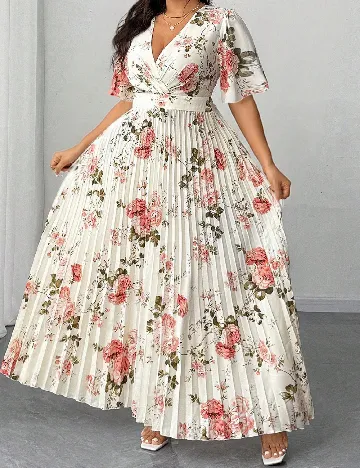 Rochie lunga SHEIN CURVE, floral