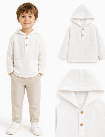 Bluza Zara, alb