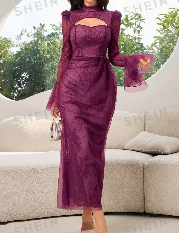 Rochie lunga SHEIN, mov