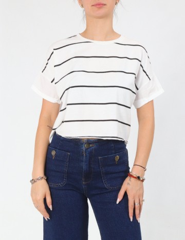 Tricou Bershka, alb