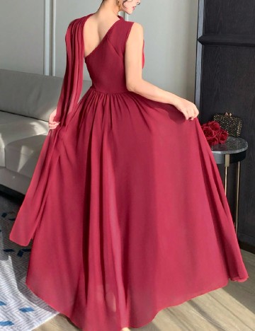 Rochie lunga Dazy, visiniu