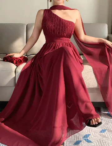 Rochie lunga Dazy, visiniu