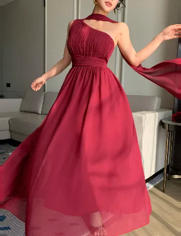Rochie lunga Dazy, visiniu