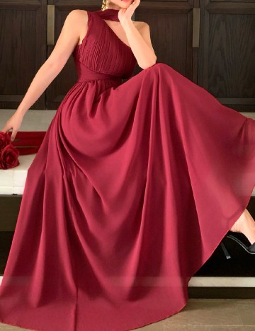 Rochie lunga Dazy, visiniu