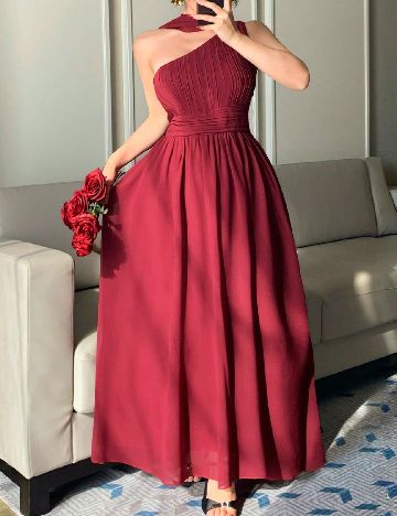 Rochie lunga Dazy, visiniu