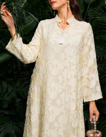 Rochie medie SHEIN, galben deschis