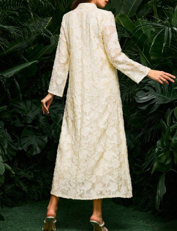 Rochie medie SHEIN, galben deschis