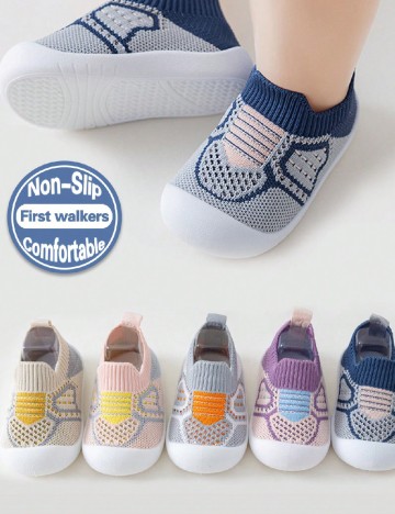 Adidasi Shein Kids, albastru/gri